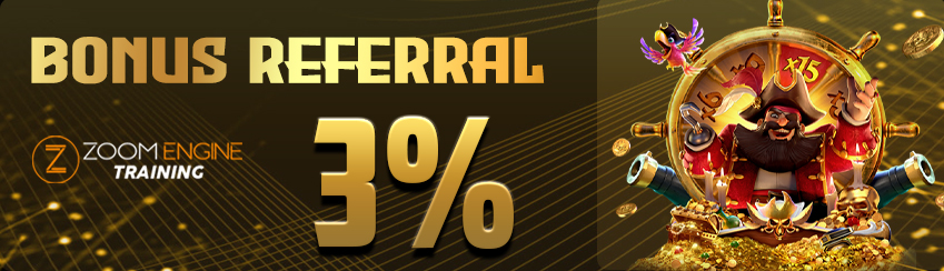 REFERRAL BONUS 3%